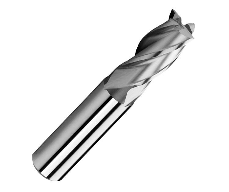DIN844 4 Beetjes van de Fluitenhss Boor voor het Aluminiummalen van het Metaalroestvrije staal