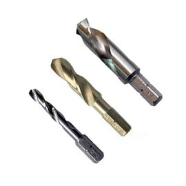 Snelle verandering Hex Shank HSS boorstukken 1-13 mm voor metaal
