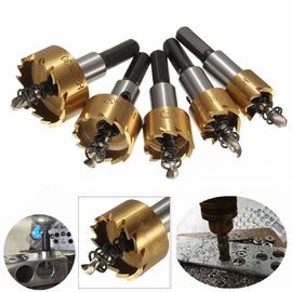 5 stuks HSS gatzagenset 16-30mm Ti-gecoat voor metaalboring