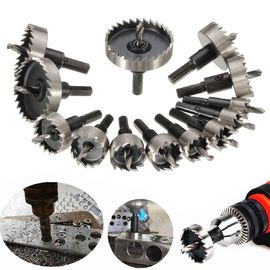 13pc HSS Hole Saw Kit voor roestvrij staal 16-53mm