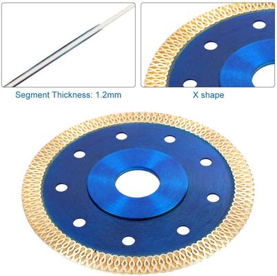 4,5 inch diamantzaagblad voor nat zagen van porseleinen tegels
