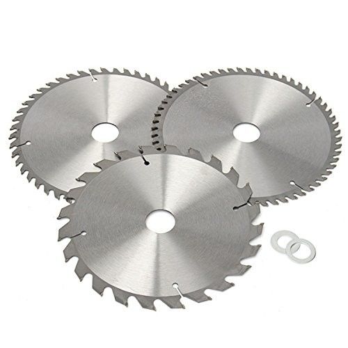 3 stuks 210 mm TCT cirkelzaagbladen 24/48/60 Tanden voor houten metaal
