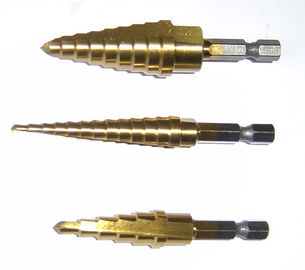 HSS Titanium gecoate stapsboorstuk Hex-schaal voor metaal