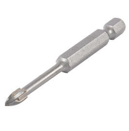 1/4“ Snelle van het de Steelglas van de Veranderingshexuitdraai de Boorbeetjes met Gezandstraald Getipt Kruis