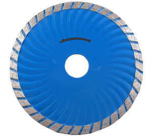 Blad van de het Uiteindezaag van de golf het Turbo Gesinterde Diamant/Diamant Scherpe Schijf voor Beton