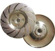 4-5 Inch Diamanten Slijpkom Slijpschijf Vacuüm Gesoldeerd M14/16 Flens