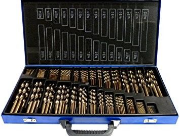 De Uitrusting van het de Boorbeetje van het hoge snelheidsstaal in Staalindex 230 PCs met Met een laag bedekt Titanium