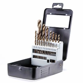 Het kobalt bedekte het Beetje van de de Draaiboor van 21pcs HSS voor Metaal/Ijzer/Roestvrij staal wordt geplaatst met een laag dat