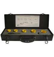 HSS Bi-Metaal Gatzagenset 7-delig in Aluminium Koffer 14-210mm