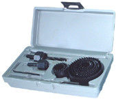 Gatenzagenset van hoog koolstofstaal voor hout 13 stuks 19-64mm