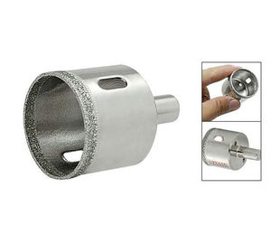 Geelektroplateerd diamanten kernstuk voor glas en tegels 6-100 mm
