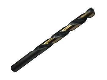 21pcs de de Boorbeetjes van de handelaarslengte HSS plaatsen Zwart en het Goud beëindigt het Metaaldoos van HSS M2